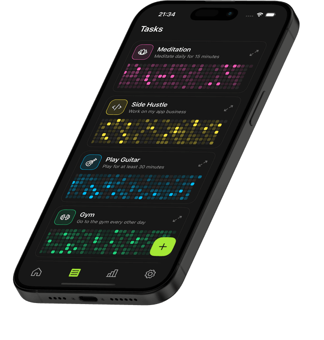 UpFocus app mockup showing focus tracking